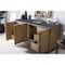 James Martin Vanities Portland 60in Single Vanity Whitewashed Walnut w/ 3 CM Charcoal Soapstone Quartz Top 620-V60S-WW-3CSP - alternate 6